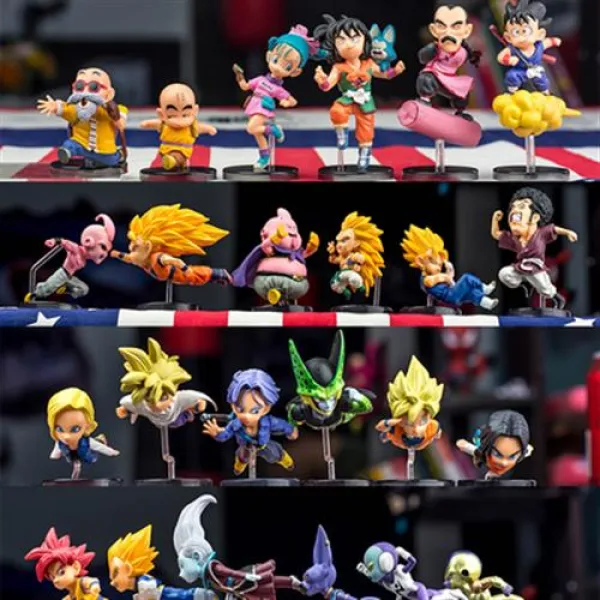 드래곤볼 dragonball 만화피규어 드래곤볼피규어 칠룡주 손오공 손오공 손사래와 같은 근두운비행동 인형 - 000023340