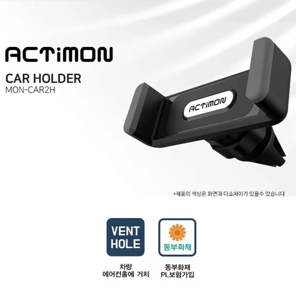 제이에이치샵 Jh Shop C 엑티몬 스마트폰 차량용 거치대 Mon Car2h 블랙