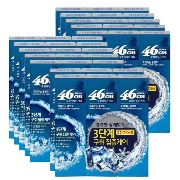 페리오 46cm 롱래스팅 쿨민트 치약, 100g, 36개