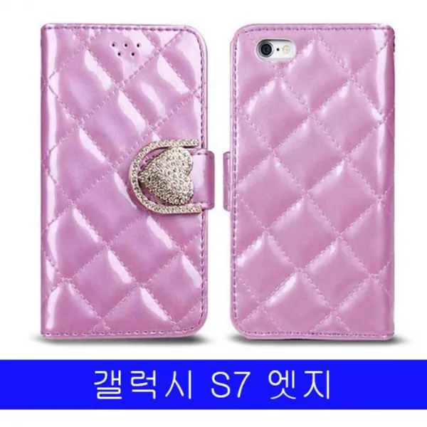 기분무배 Sj_w29dfe1 S7엣지케이스 갤럭시s7엣지케이스 갤s7엣지케이스 플립케이스 다이어리케이스 갤럭시 S7엣지 Lumi 하트레니 다이어리 G935 케이스 하트펄레드 본상품선택