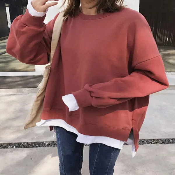 Qterra 특허브랜드 긴팔티 긴팔티셔츠 맨투맨 기모티 가을티 라운드