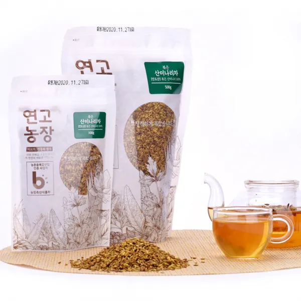 연고농장 볶은 산미나리씨앗차 100g 1팩