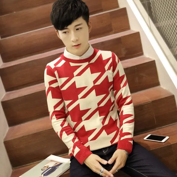 Qterra 특허브랜드 니트 스웨터 맨투맨 긴팔 라운드 티셔츠 빅사이즈 Am1217 Aw31