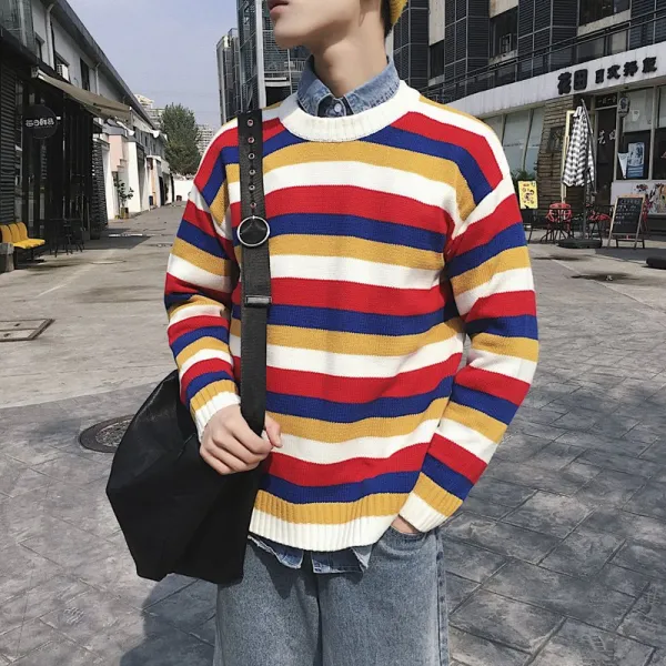 Qterra 산타 니트 스웨터 맨투맨 긴팔 라운드 티셔츠 빅사이즈 Am1217 Aw32