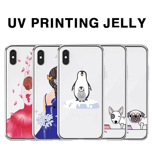 제이에이치샵 JH SHOP 갤럭시A80(A805) UV 프린팅 클리어 젤리케이스 휴대폰 케이스