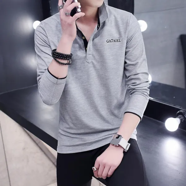 남성 멋진 패션 캐주얼 셔츠 스트라이프 체크 패션잡화 모음 32 Gghyrz