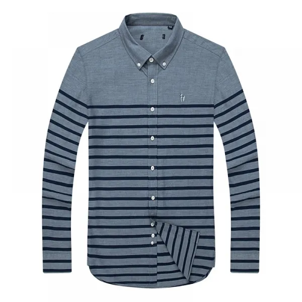 남성 멋진 패션 캐주얼 셔츠 스트라이프 체크 패션잡화 모음 5 T3brg9