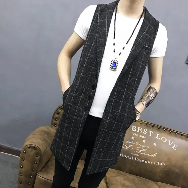 남성 멋진 패션 캐주얼 베스트 조끼 패션잡화 모음 4 Mhqsoz