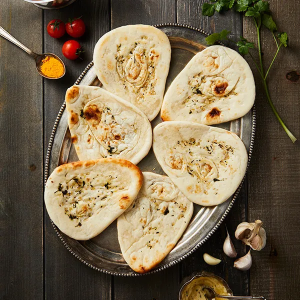 인도 탄두리 갈릭 버터 난 Naan 50gx20개 난/인도난/인도 난빵 50g 40개