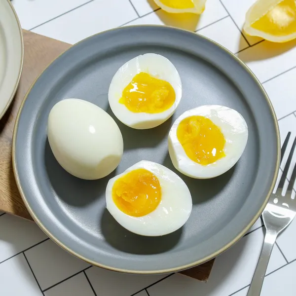진케어 맑은아산온천수로 만든 반숙란 20구, 1개