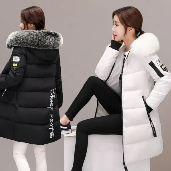 Qterra(특허브랜드) 여성 롱 패딩 점퍼 하프 트렌치 코트 겨울 BW1219-bbv10