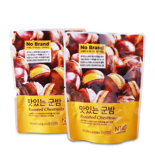 노브랜드 맛있는군밤 100g 2개 1개 200g