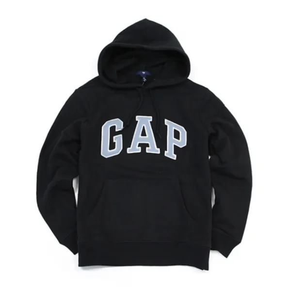 Gap 갭 기모 후드티셔츠 검정 남녀공용 510981 00