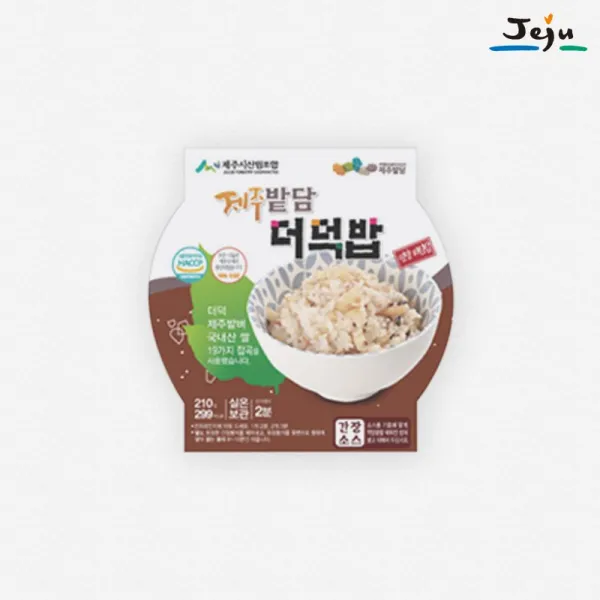 제주밭담 더덕밥 즉석식품 210g 1개