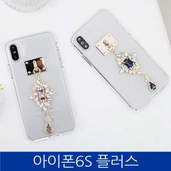 엘리스샵 핸드폰케이스 아이폰6s플러스. 로맨틱데이 테슬 클리어 폰케이스 Iphone6s Plus Case 