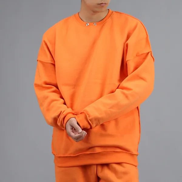 티모아스 남자 똑딱이 데끼 맨투맨 긴팔 티셔츠