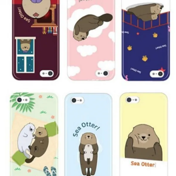 미쁘다 해달 이모션 젤리 케이스 / 아이폰5 / 아이폰6 / 아이폰6플러스 / 아이폰7 / 아이폰7플러스 / 갤럭시노트5 / 갤럭시s7