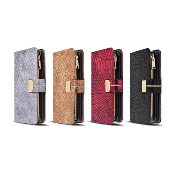 루다컴퍼니 카밀레 파이톤 지퍼 다이어리 케이스 휴대폰