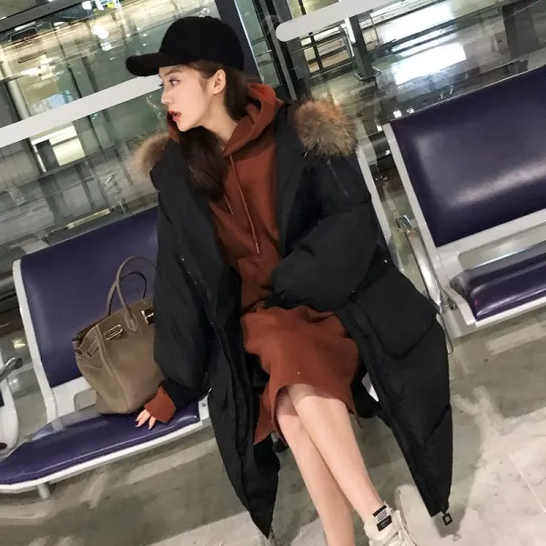 타오사랑 여성 롱패딩 8LH162