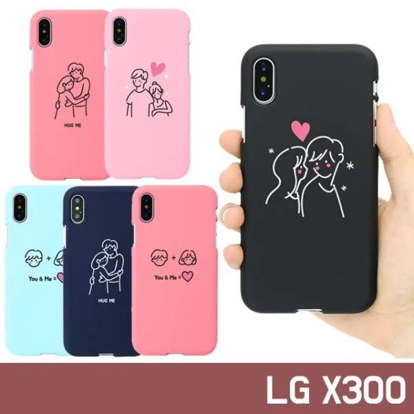LG X300 K120 커플 스케치 컬러 소프트 젤리 케이스