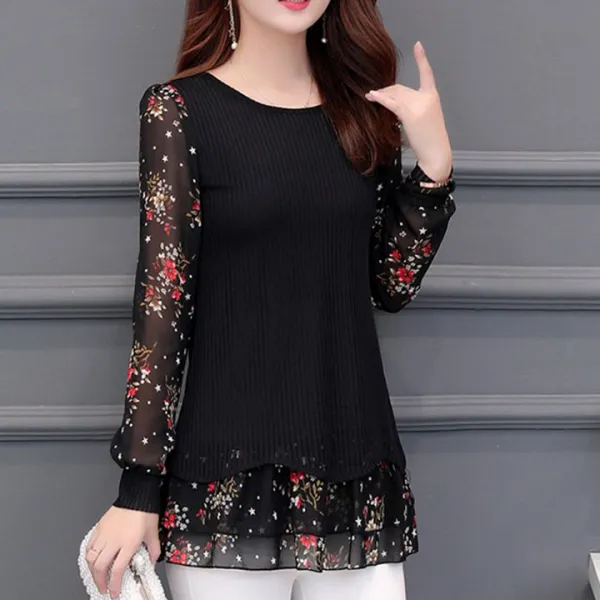 이레통상 블라우스 중년 엄마옷 루즈핏 SPLA 575930384407_ebJZ