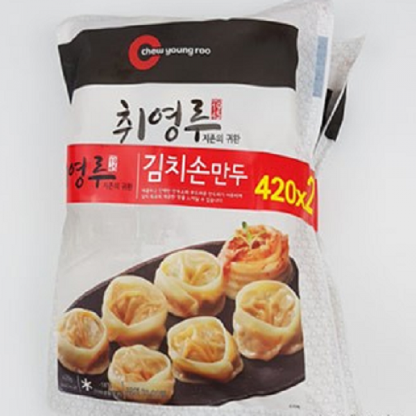 디아 취영루 김치 손만두 420g +, 2개