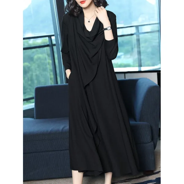 A겨울 여성 빅사이즈 원피스 투피스 겨울 98 Ak24l9o