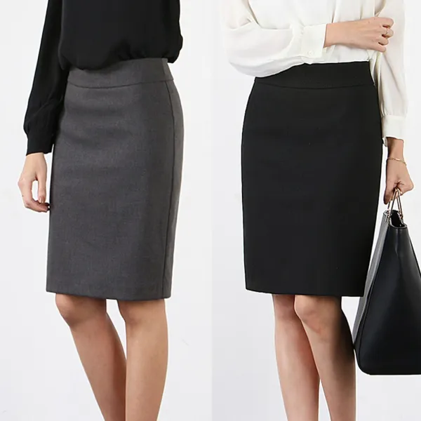  메이블리 인기폭발~따뜻하고 예쁜핏~fw데일리 H라인스커트 빅사이즈 정장치마 치마