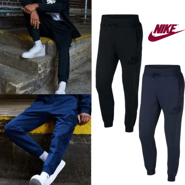  해외 정품 나이키 Nike Statement 남자 벨루어 조거팬츠