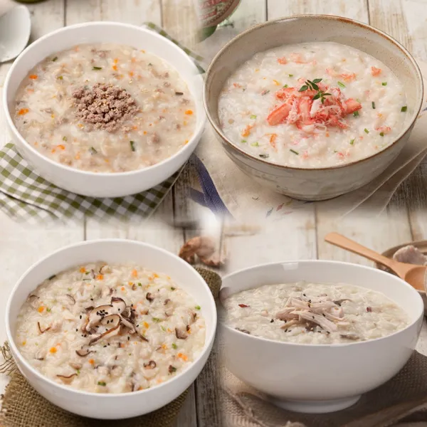 맛있고 건강한 다림 영양죽세트 쇠고기3+닭죽3+게살2+버섯2 1개