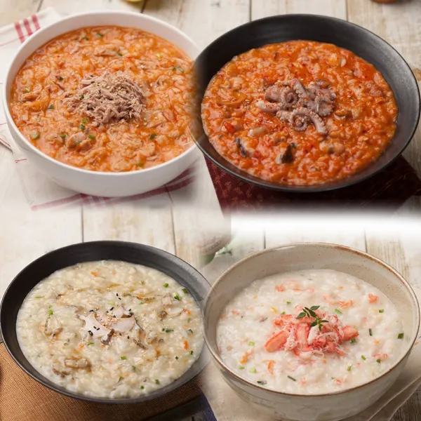 신선하고 건강하게 다림 씨푸드죽세트 전복2+게살3+매낙2+참치김치2 1개