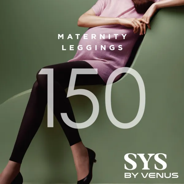 비너스 마터니티 150D 임산부 9부무발 레깅스(VSTS816) 아이앤유샵, 816-블랙