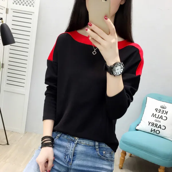 [유니쿰] 여성 긴팔티 티셔츠 BH75