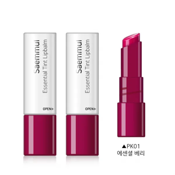 더샘 샘물 에센셜 틴트 립밤 2개 Pk02꽃잎+코코사은품