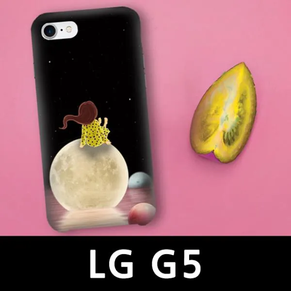 Yancase LG G5 그대와 달 슬림하드 핸드폰케이스 F700