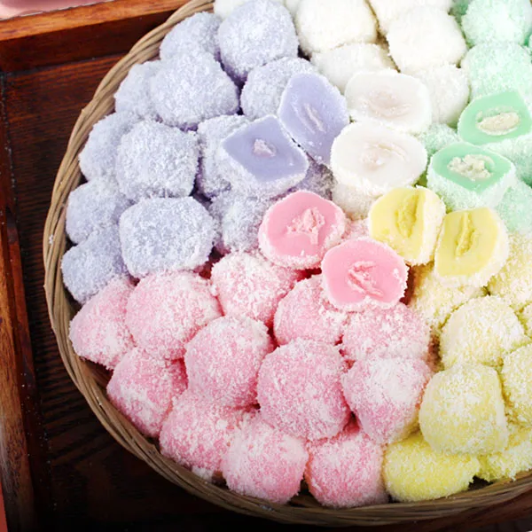 벅스웨이 오색과일경단 3kg 아이스박스 3kg 1개