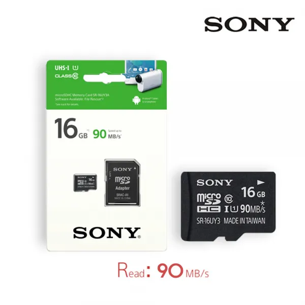 소니 고배속 Sr 16uy3a Microsdhc 16gb메모리 Uhs I 16gb