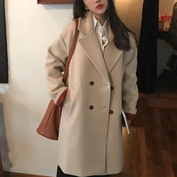 A겨울 여성 외투 양복 마이 자켓 코트 빅사이즈 아우터 244 AW