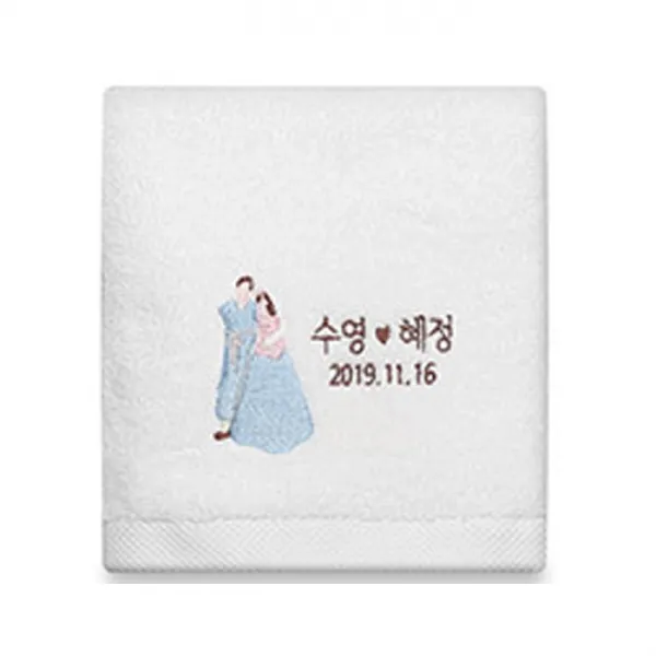 낭만타올 낭만 혼인서약 호텔타올 170g 최소40장이상주문, 그레이 170g, 1개