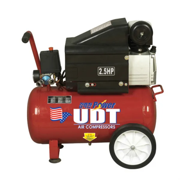 UDT 컴프레서 컴프레서 UDT-2525 중량_27|L_610|마력_2.5|탱크용량_25|에어생산량_120|H_570|W_310 1대 5005541