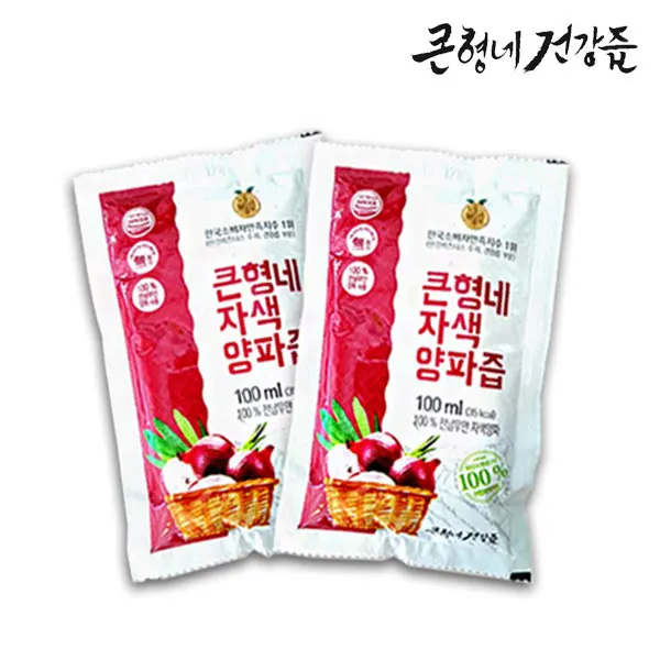 큰형네 무안자색 양파즙, 30팩, 100ml