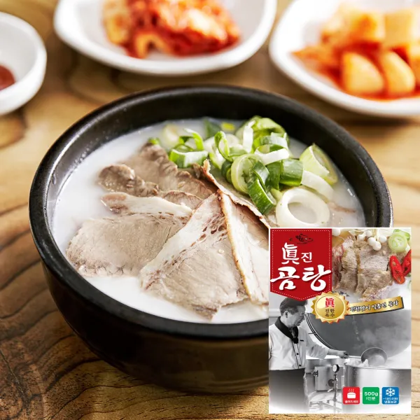먹보푸드 진 곰탕 (사골육수+양지고기) 500g, 1팩