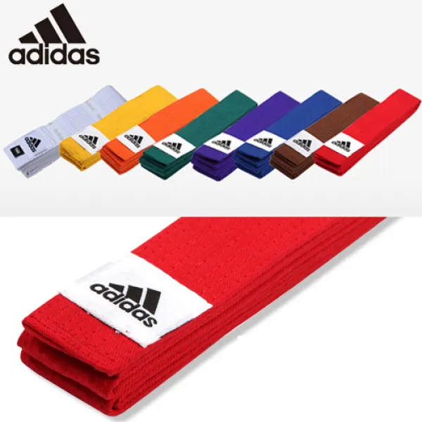 Adidas 색띠 유급띠 한번띠160 합기도 adidas color-belt 태권도복, 흰띠