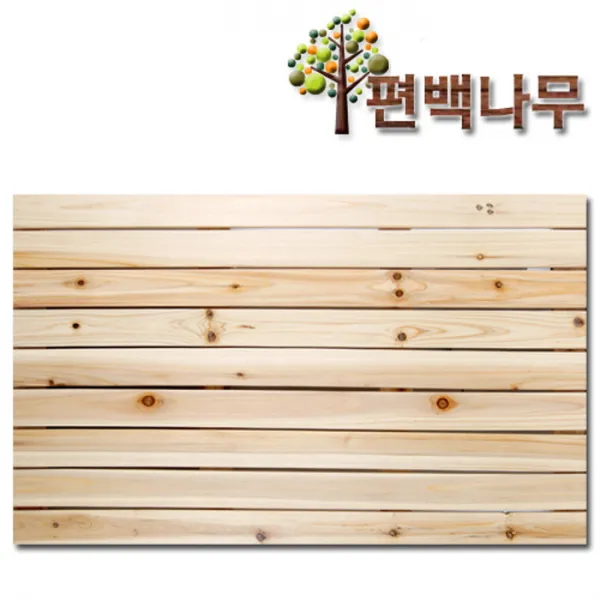 533원목편백발판_대/평 욕실/화장실/원목/발판/매트, 단일 색상