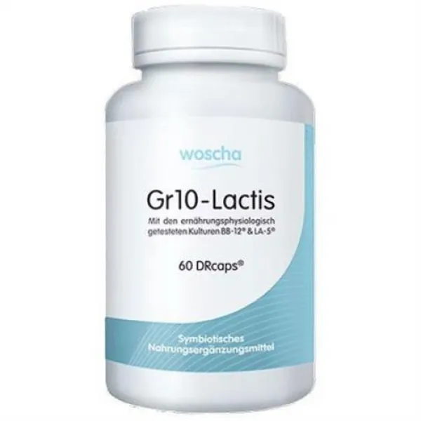 WOSCHA Gr10 u2013 LACTIS Probiotische Bakterien 60 Vcaps, 1, 분품선택