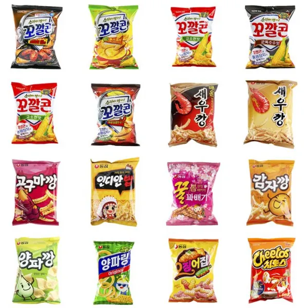 (무료배송) 마트인기 봉지과자 최강자 꼬깔콘 새우깡 치토스 등 50종 5 100원부터 총집합 골라담기, 42_233_농심 자갈치 90g X 3