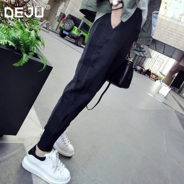 Qterra 특허브랜드 P190107361 배기 조커 트레이닝 슬림핏 캐주얼 슬랙스