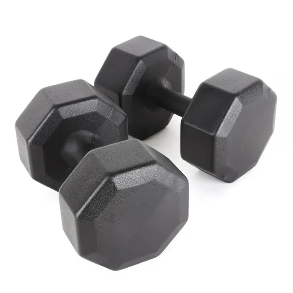 국산 다이나믹 옥타곤 아령 12kg 2개 세트 덤벨 헬스 단품