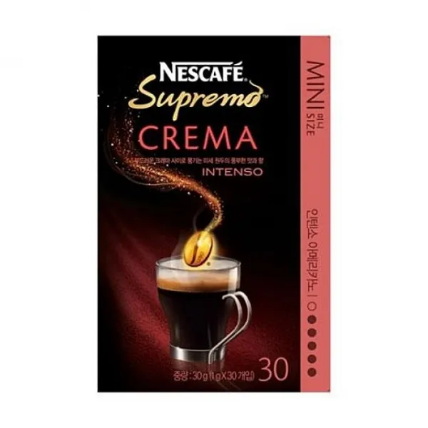  무배 네슬레 네스카페크레마인텐소미니30tx6개