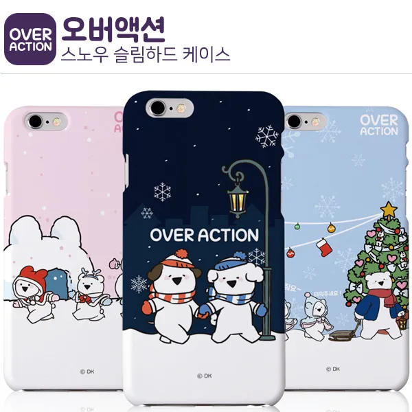 갤럭시A7 2016년형 A710 A7 2016 전용 겨울시리즈 오버액션 스노우 슬림 하드 휴대폰 케이스